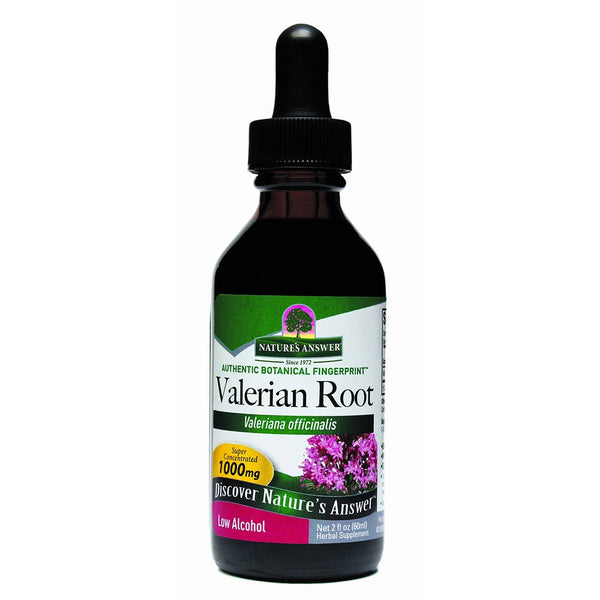 Nature's Answer Valerian Root with Organic Alcohol, 2-Fluid Ounces