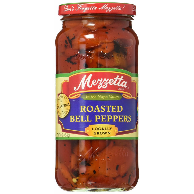 Mezzetta Roasted Red Bell Peppers 1 Jar - 16 oz