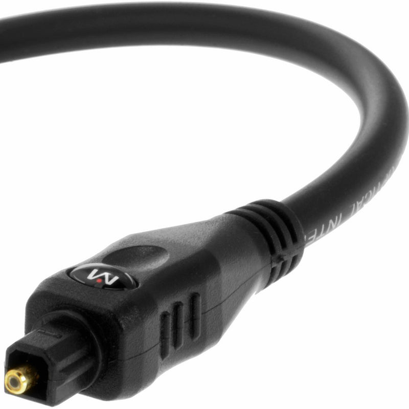 Mediabridge Toslink Cable (6 Feet) - Optical Digital Audio Cable