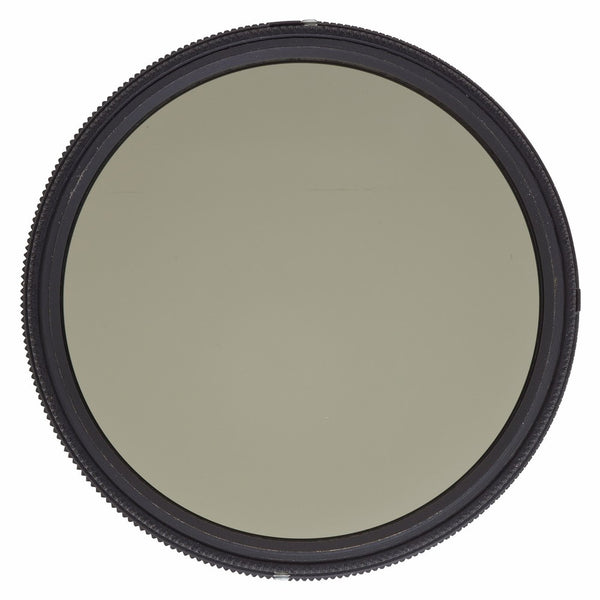 Heliopan 77mm Variable Gray Neutral Density Filter (707790) with specialty Schott glass in floating brass ring