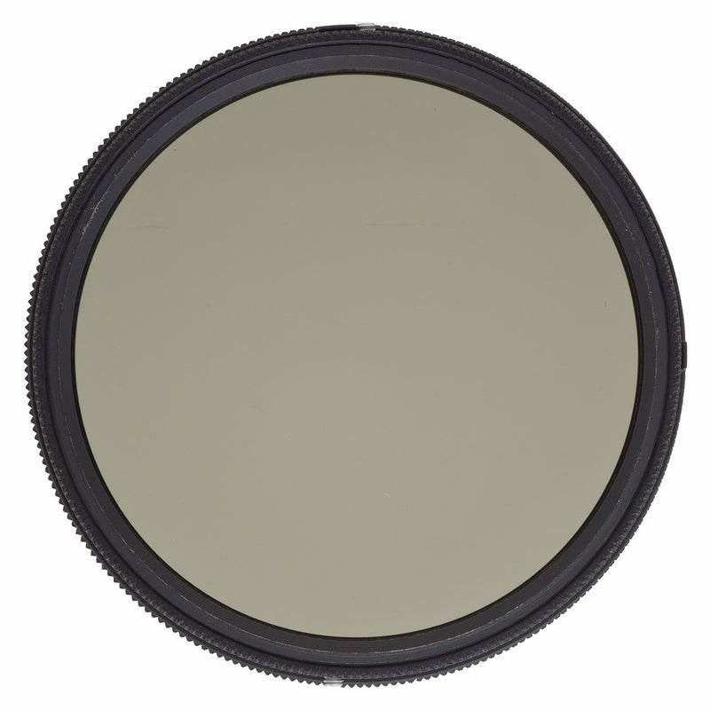 Heliopan 77mm Variable Gray Neutral Density Filter (707790) with specialty Schott glass in floating brass ring