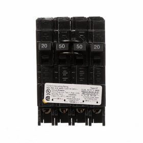 Siemens Q22050CT 50-Amp Double Pole Two 20-Amp Single Pole Circuit Breaker
