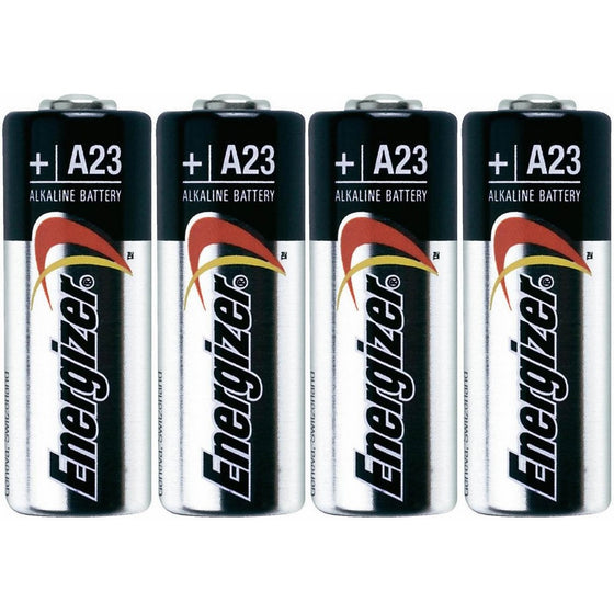 Energizer A23 Battery, 12V (Pack of 4)