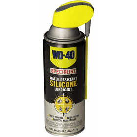 WD-40 Specialist Water Resistant Silicone Lubricant with SMART STRAW SPRAYS 2 WAYS 11 OZ [6-Pack]