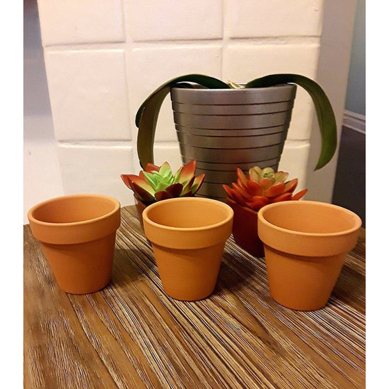 3Pk 2.5" Terra Cotta Pot