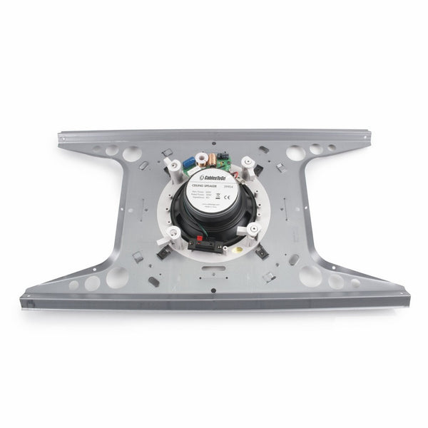 C2G/Cables to Go 39909 Plenum Rated Speaker Mount for 6-Inch Ceiling Speaker, Pair, TAA Compliant