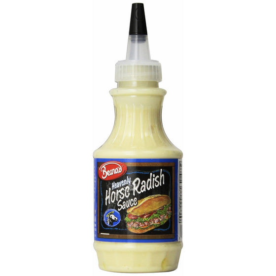 BEANOS SAUCE HORSERADISH, 8 OZ,Pack of 3