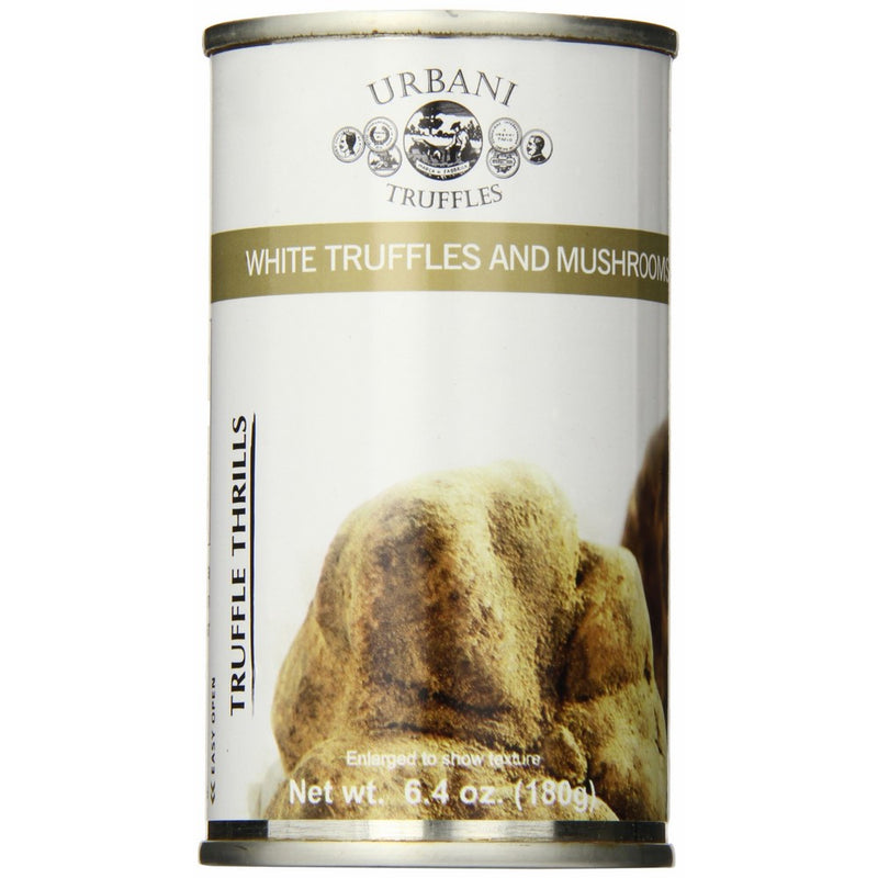 Urbani Truffles Thrills, White Truffles and Mushrooms, 6.4 Ounces Can