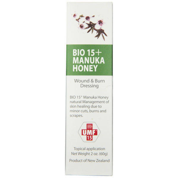 UMF 15Manuka Honey Wound and Burn Dressing, 2 Ounce Tube