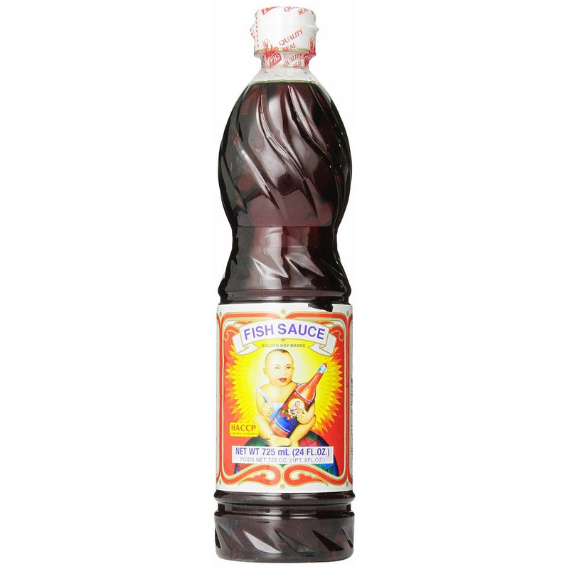 Golden Boy Brand Fish Sauce, 24 Ounce Bottle