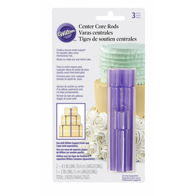 Wilton Plastic Center Dowel Rods for Tiered, 3-Piece Set