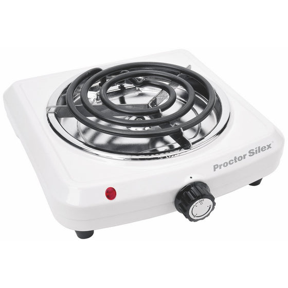 Proctor Silex 34101P Fifth Burner, White