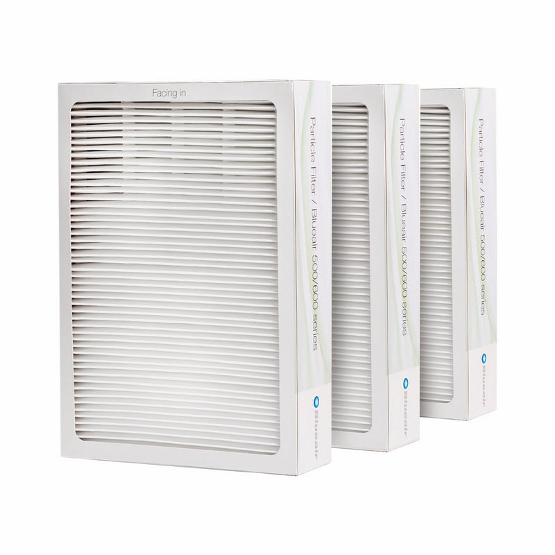Blueair Classic Replacement Filter, 500/600 Series Genuine Particle Filter, Pollen, Dust, Removal 501, 503, 510, 550E, 555EB, 601, 603, 650E, 505, 605
