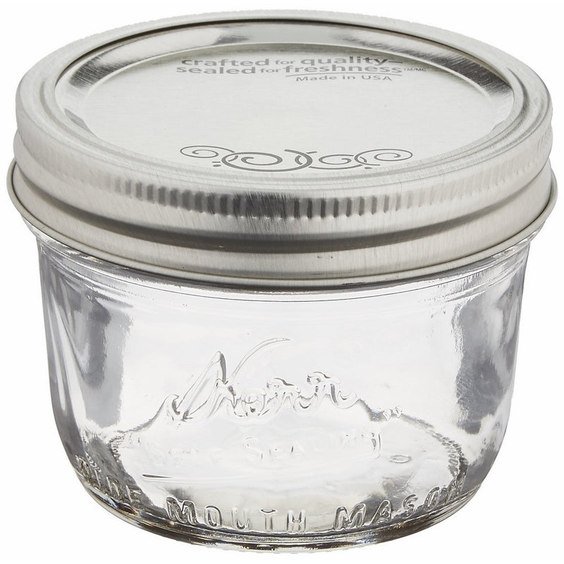 Jarden Home Brands 12Pk 1/2Pt wide Mouth Jar Canning Jars