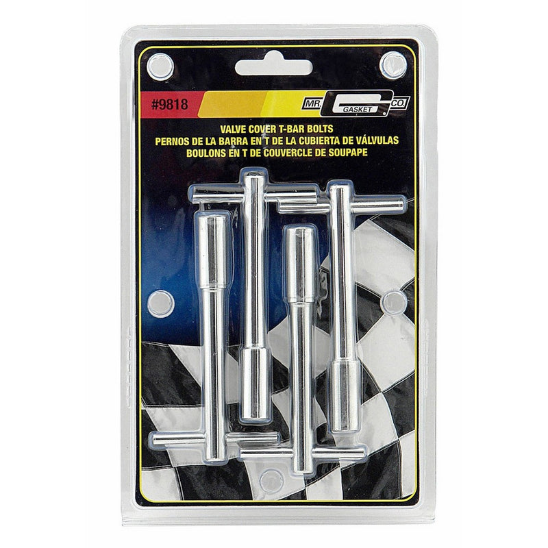Mr. Gasket 9818 Chrome Valve Cover Hold Down T-Bar Wing Bolt