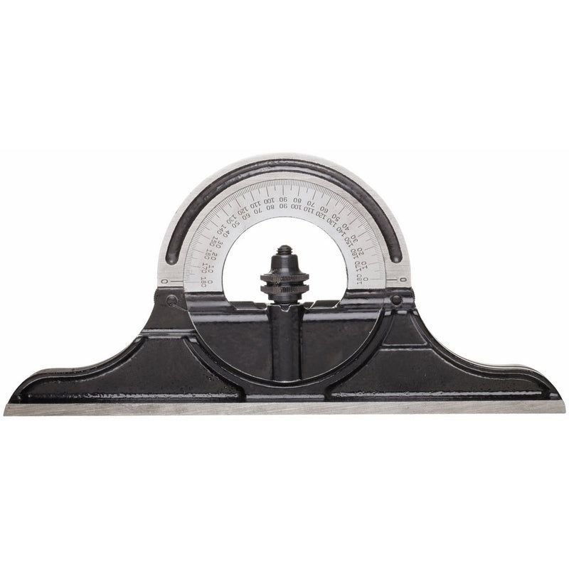 Starrett CPR-1224S Cast Iron Reversible Protractor Head For Combination Squares, Combination Sets And Bevel Protractors