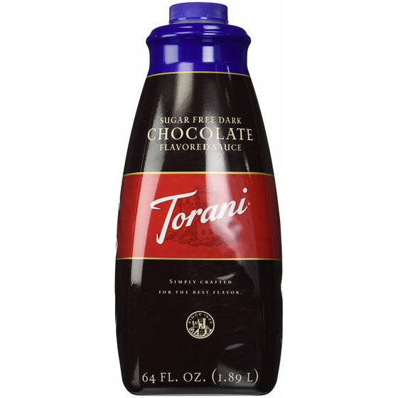 Torani Sugar Free Chocolate Sauce, 64-Ounce