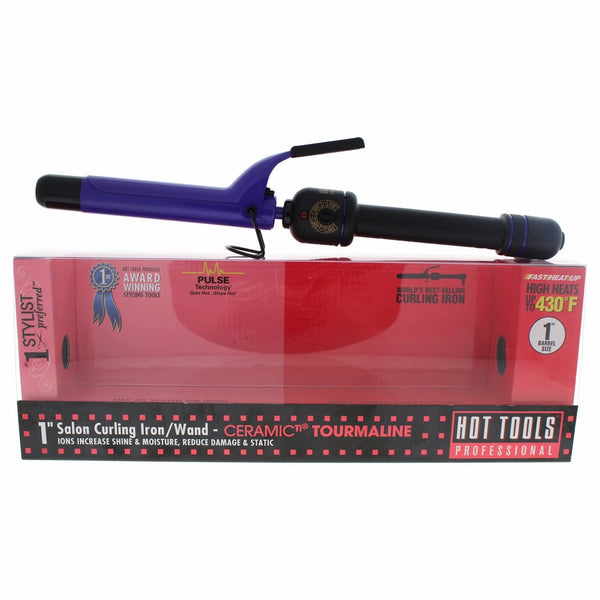 Hot Tools Professional Ceramic Titanium Professional Curling Iron, 1"