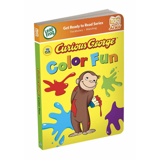 LeapFrog Tag Junior Book: Curious George Color Fun (works with LeapReader Junior)