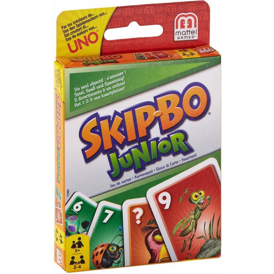 Mattel Games Skip-Bo Junior Card Game