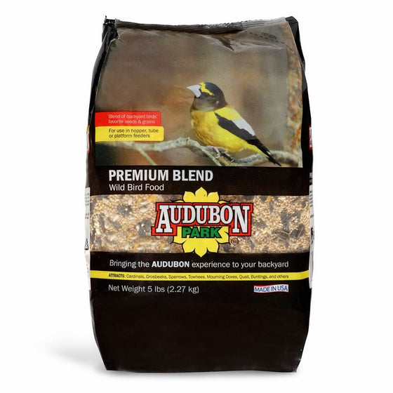 Audubon Park 12225 Premium Blend Wild Bird Food, 5-Pounds