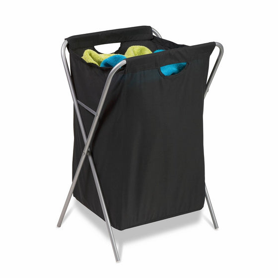 Honey-Can-Do HMP-01635 Fold Up Nylon Hamper, Clothing Organizer