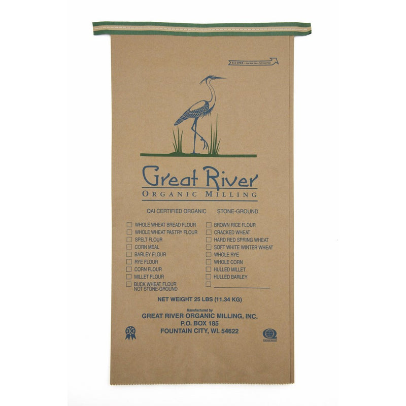 Great River Organic Milling, Organic Whole Grains Rye, 25-Pound Package