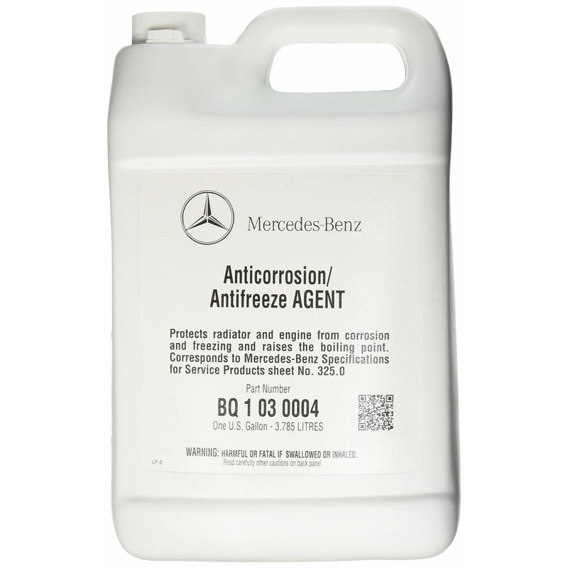 Mercedes Benz Engine Coolant / Antifreeze (1 Gallon) (BLUE Color)