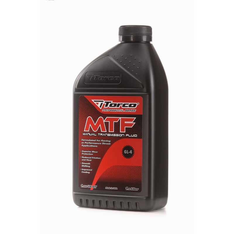 Torco A200022C MTF Manual Transmission Fluid Bottle - 1 Liter, (Case of 12)