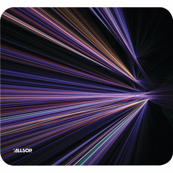 Allsop Mouse Pad, Tech Purple Stripes (30600)