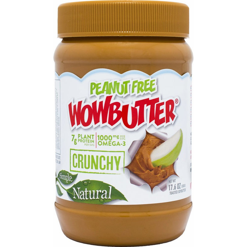 Wowbutter Natural Peanut Free Crunchy 1.1lb Jar
