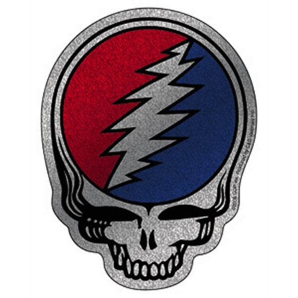 Licenses Products Grateful Dead Steal Your Face Glitter Sticker