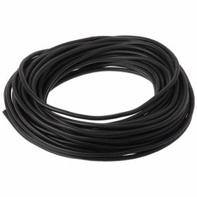 Panduit CLT50N-C630 Nylon Corrugated Loom Tubing with Slit, Black (100-Foot)