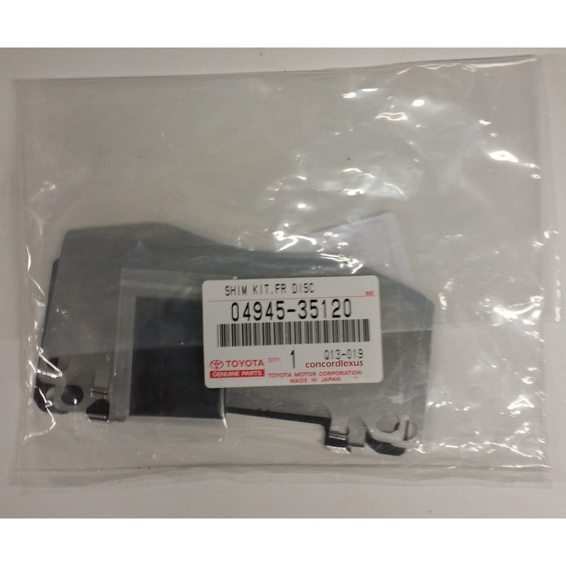Lexus 04945-35120, Disc Brake Pad Shim