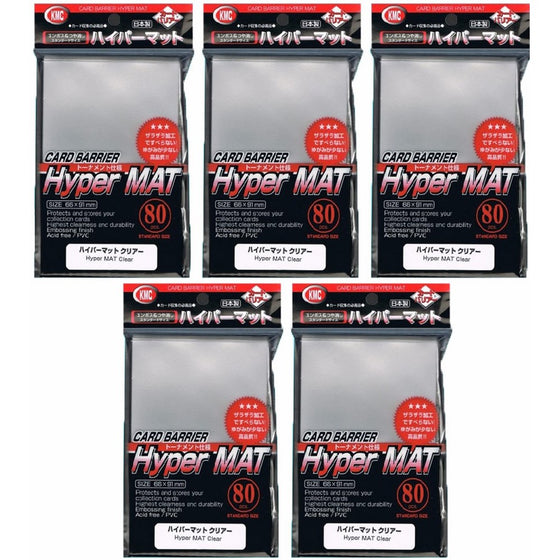Hyper Matte Sleeves (400 Pack), Clear