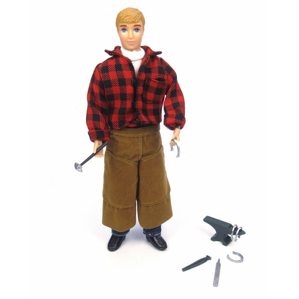 Breyer Traditional Farrier with Blacksmith Tools - 8" Toy Figure