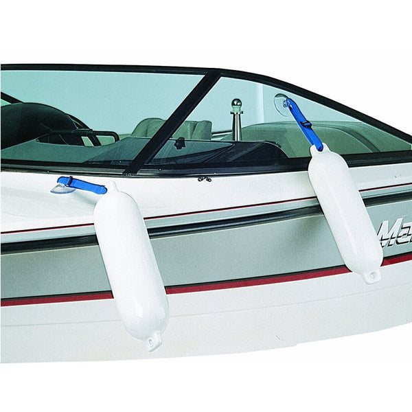 Kwik Tek SF-1C Suction Cup Fender Straps 2 Pack