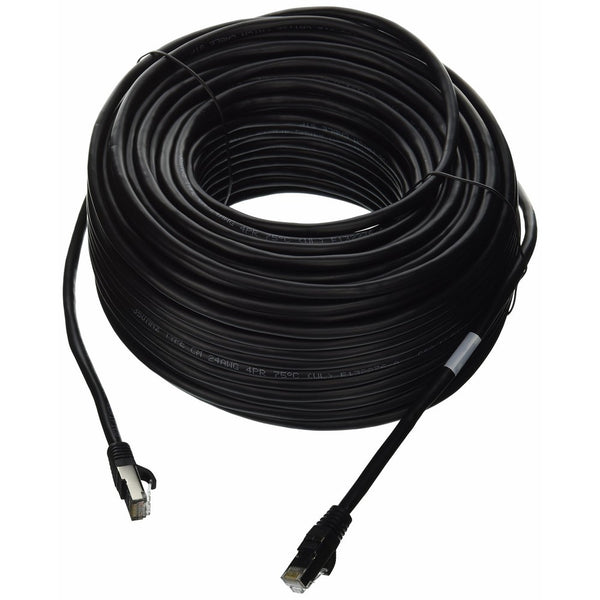 C2G/Cables to Go 28717 Cat5E Molded Shielded Patch Cable, Black (150 Feet/45.72 Meters)