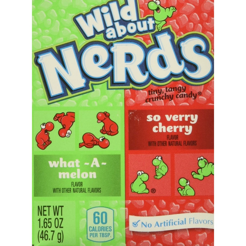 Nerds Watermelon and Wild Cherry Candy, 1.65-Ounce (Pack of 36)