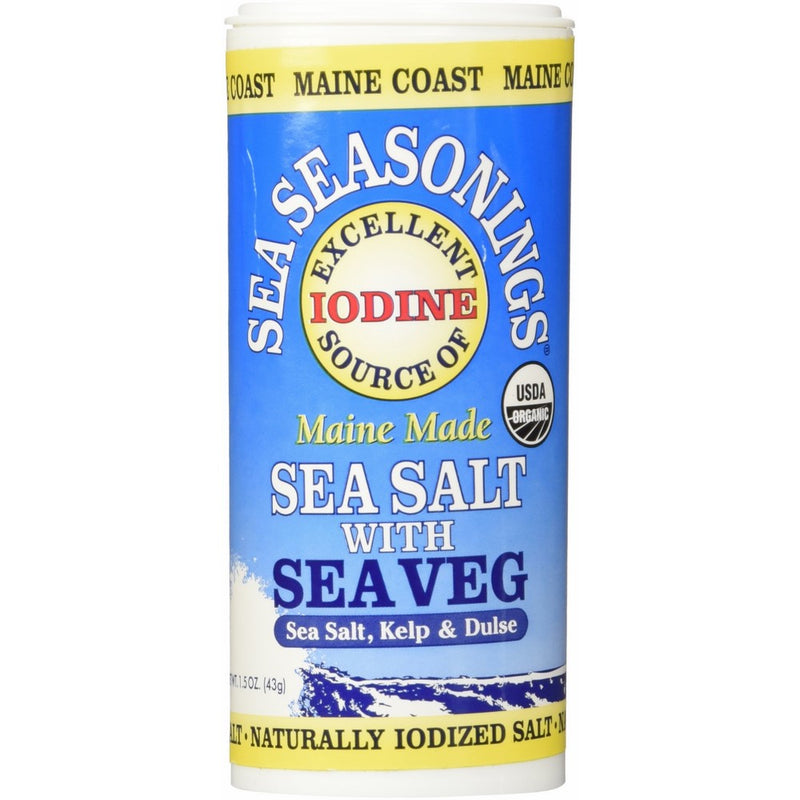 Maine Coast, Sea Vegetables Seasonings, Sea Salt With Sea Vegetables, 1.50-Ounce