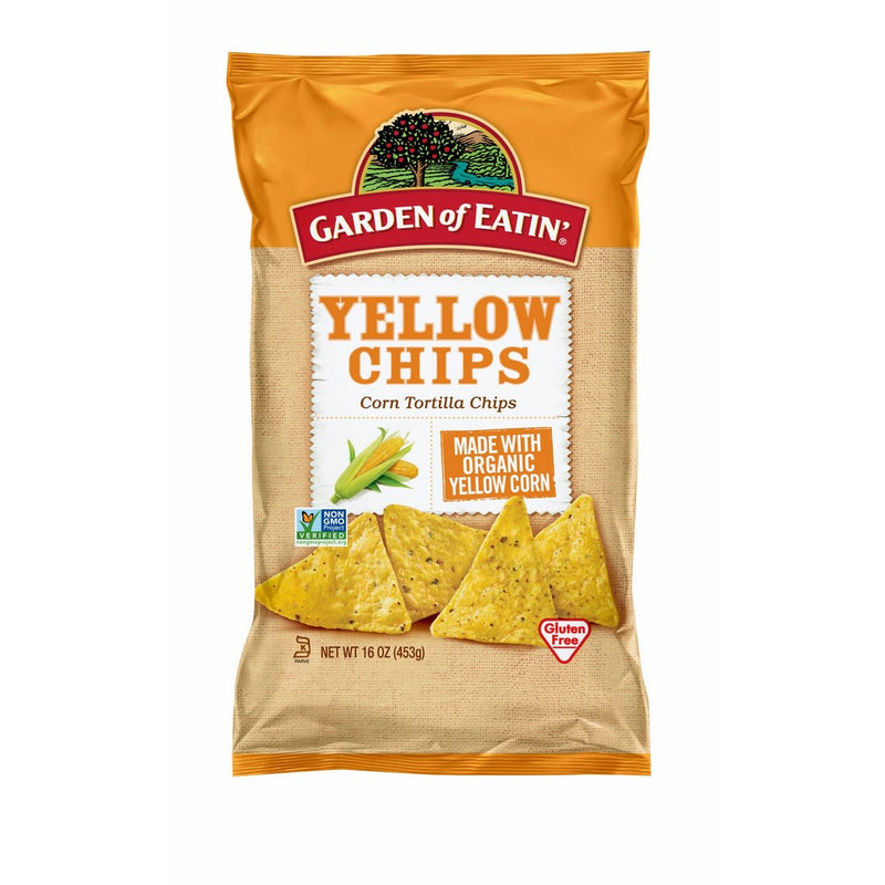 Garden of Eatin' Yellow Corn Tortilla Chips, 16 oz. (Pack of 12)