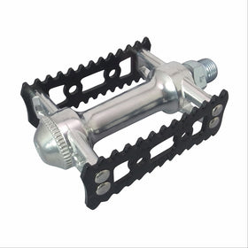 MKS Stream Pedal Silver Flat Cages