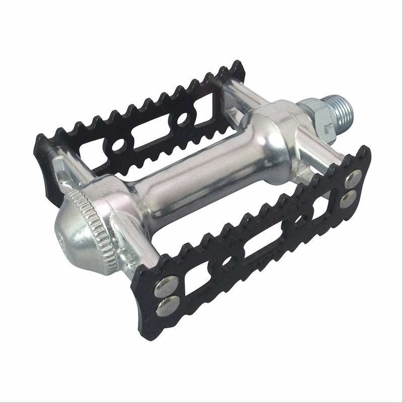 MKS Stream Pedal Silver Flat Cages
