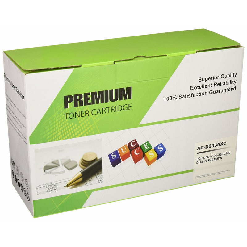 Premium Compatible Black High Capacity Toner Cartridge for Dell 2335 Printers.