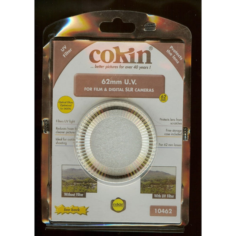 Cokin 62mm U.V. Filter