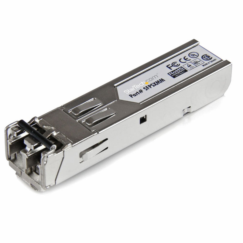 StarTech.com 10GBase-SR SFP Module - Gigabit SFP - Fiber Optical Transceiver - LC Fiber - 550 m - Multimode SFP - 1G SFP