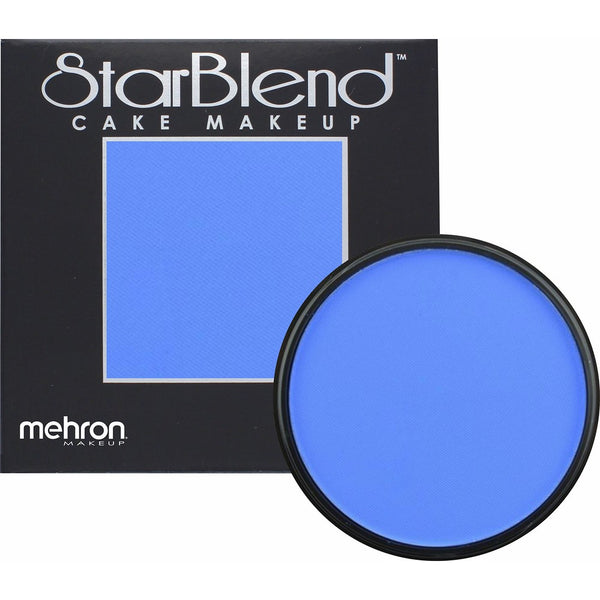 Mehron Makeup StarBlend Cake Makeup BLUE – 2oz