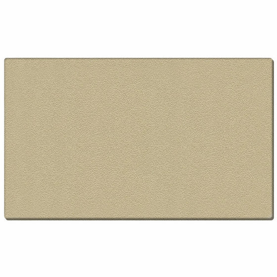 Ghent 48.5 x 60.5 Inches Vinyl Bulletin Board, Wrapped Edge, Caramel (12UV45-W181)