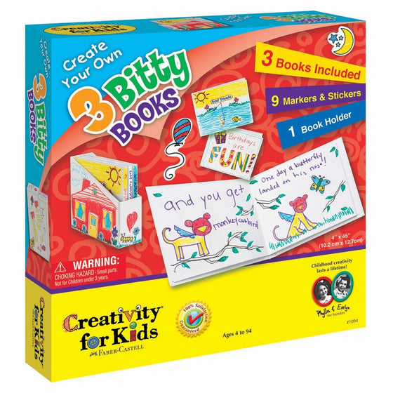 Creativity for Kids Create Your Own 3 Bitty Books