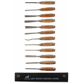 Pit Bull CHIC6891 Wood Carving Chisel Set, 12-Piece